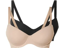 2 dames beugel-bh's
