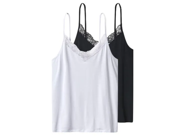 2 Dames spaghettitops