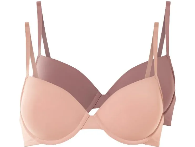 2 dames T-shirt BH's