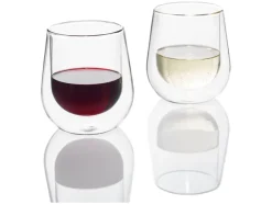 2 dubbelwandige glazen