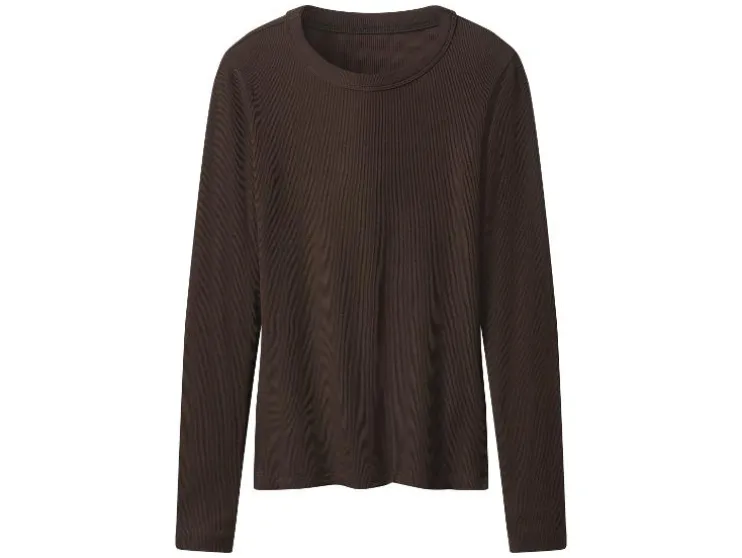 2 Geribde dames shirts