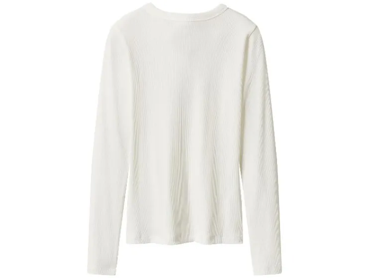 2 Geribde dames shirts