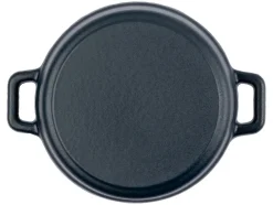 2 gietijzeren mini serveerpannen