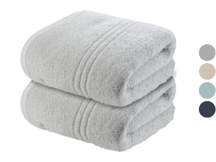 2 handdoeken 50 x 100 cm