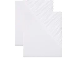 2 jersey hoeslakens 180-200 x 200 cm