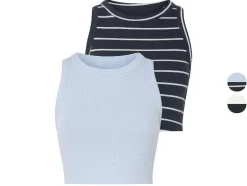 2 korte dames tops