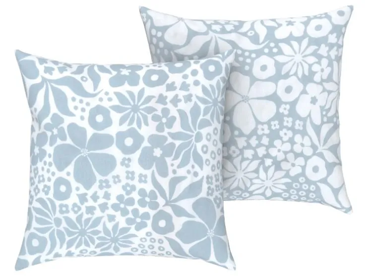 2 kussenhoezen 60 x 50 cm