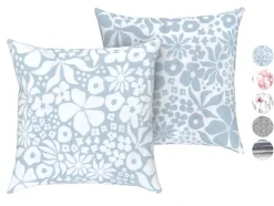 2 kussenhoezen 60 x 50 cm