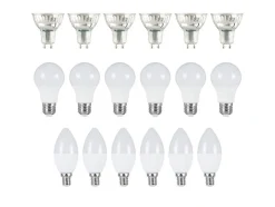 6 LED-lampen