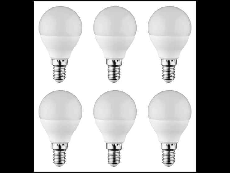 6 LED-lampen