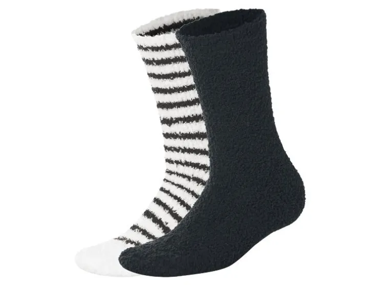 2 Paar dames huissokken