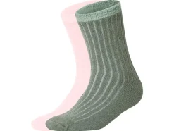 2 Paar dames huissokken