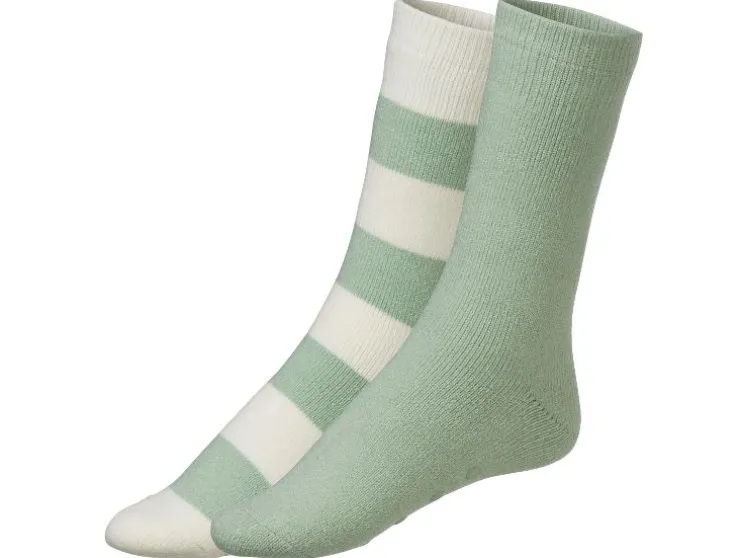 2 paar dames thermosokken