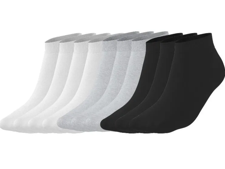 10 Paar enkelsokken