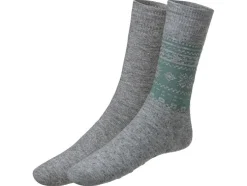 2 paar heren thermosokken