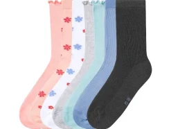 7 Paar kinder sokken