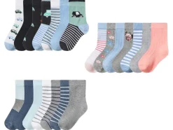 7 Paar kinder sokken