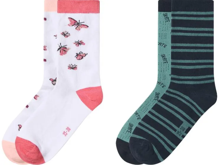 2 Paar kinder sokken