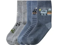 5 Paar kinder thermosokken