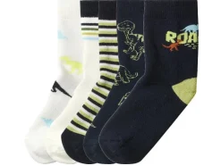 5 Paar kinder thermosokken