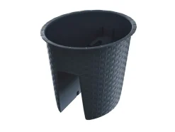 3 railing bloempotten