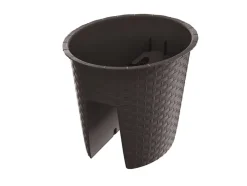 3 railing bloempotten