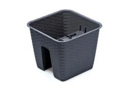 3 railing bloempotten