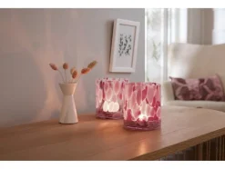 2 Waxinelichthouders