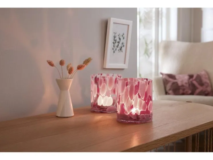 2 Waxinelichthouders