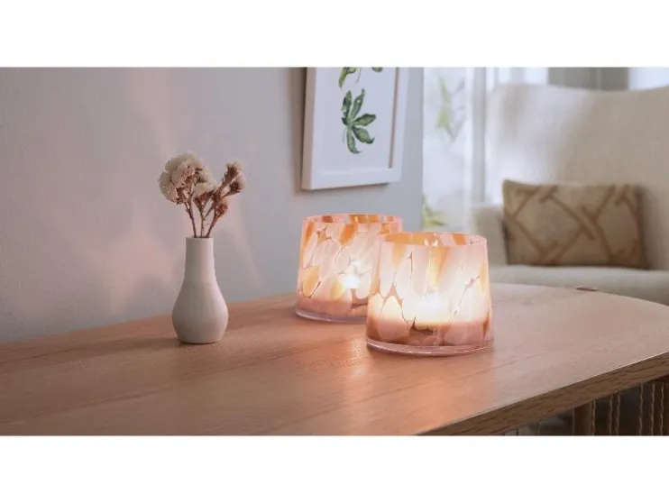 2 Waxinelichthouders