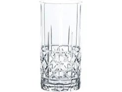 4 whiskyglazen of 4 long drink glazen