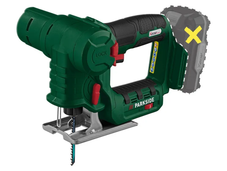 Accu decoupeer- en reciprozaag 20 V zonder accu en lader