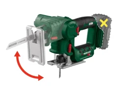 Accu decoupeer- en reciprozaag 20 V met accu en lader