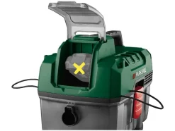 Accu nat en droog stofzuiger 20 V zonder accu en lader