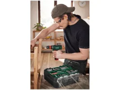 Accu-boormachineset 12 V met 2 accu's en lader