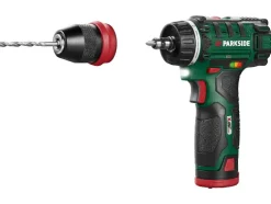 Accu-boormachineset 12 V met 2 accu's en lader