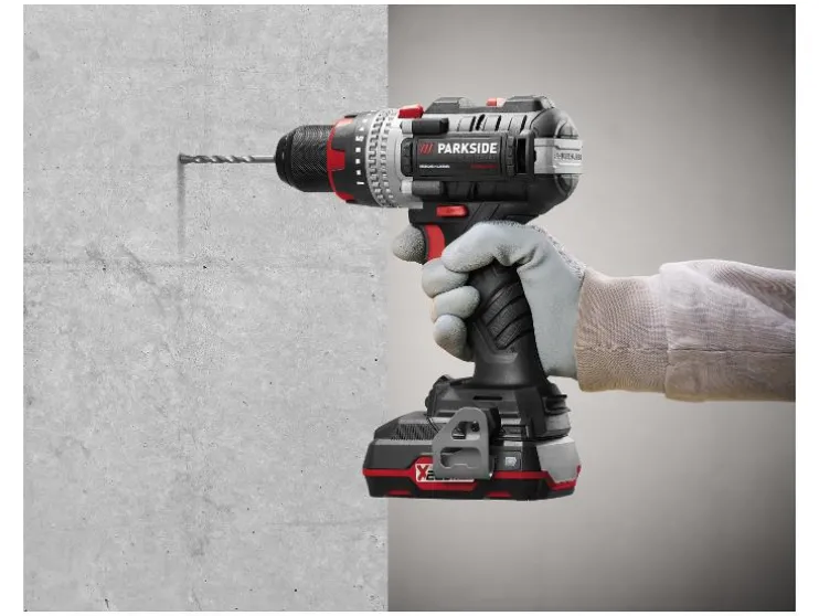 Accu-klopboormachine set 20 V met accu en oplader