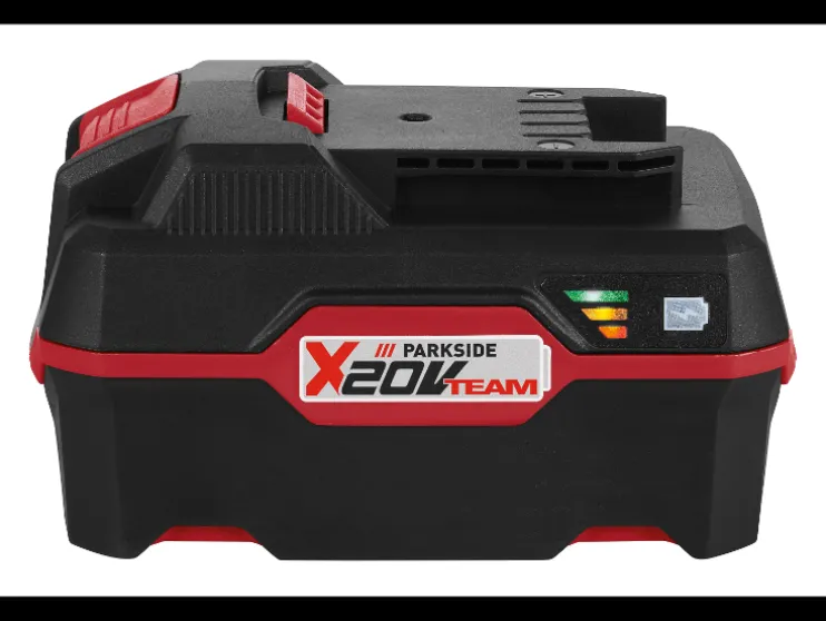 Accu-kruislijnlaser 20 V met 4 Ah accu's en 4,5 A lader