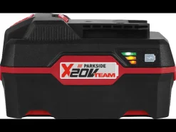 Accu-kruislijnlaser 20 V met 4 Ah accu's en 4,5 A lader