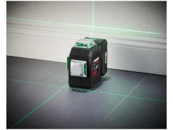 Accu-kruislijnlaser 20 V met 4 Ah accu's en 4,5 A lader