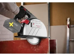 Accu-metaalcirkelzaag 20 V met 4 Ah accu en 4,5 A lader