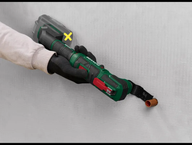 Accu-multitool 20 V zonder accu en lader