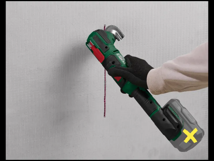 Accu-multitool 20 V zonder accu en lader