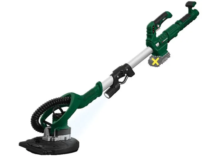 Accu-plafond- en wandschuurmachine 20 V zonder accu en lader