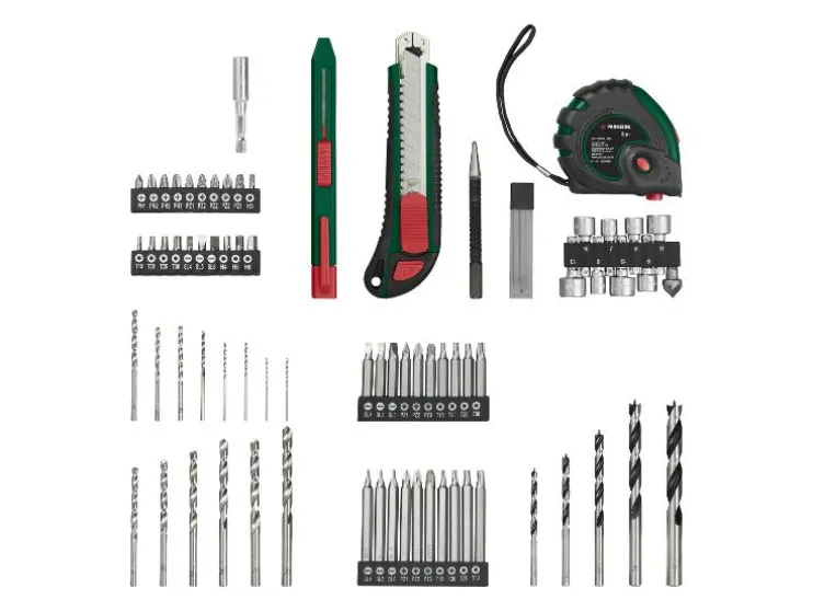 Accu-schroefboormachine set 20 V met 2 Ah accu en 2,4 A lader