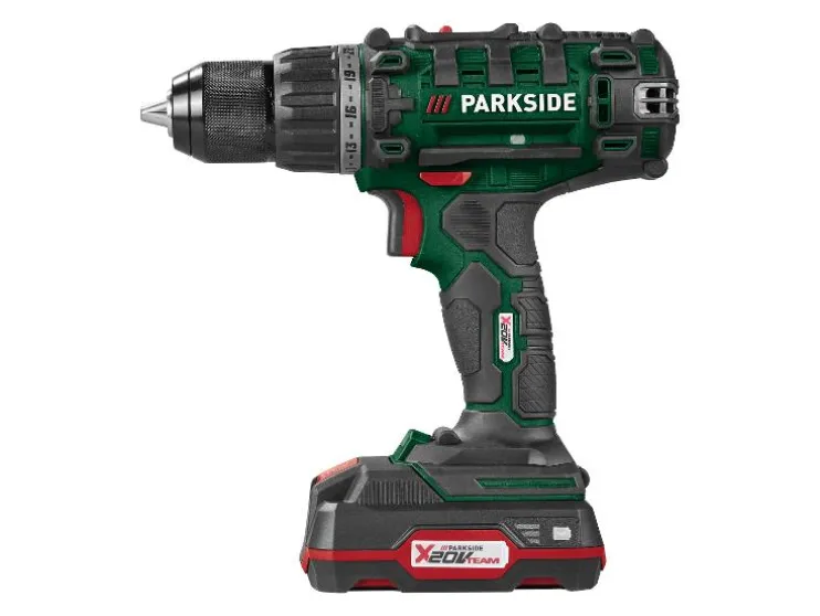 Accu-schroefboormachine set 20 V met 2 Ah accu en 2,4 A lader