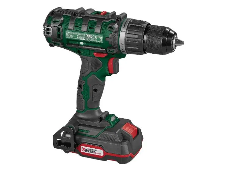 Accu-schroefboormachine set 20 V met 2 Ah accu en 2,4 A lader