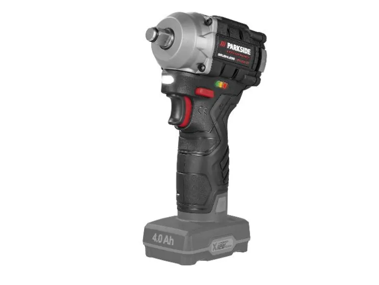 Accu-slagmoersleutel 1/2" 12 V zonder accu en lader