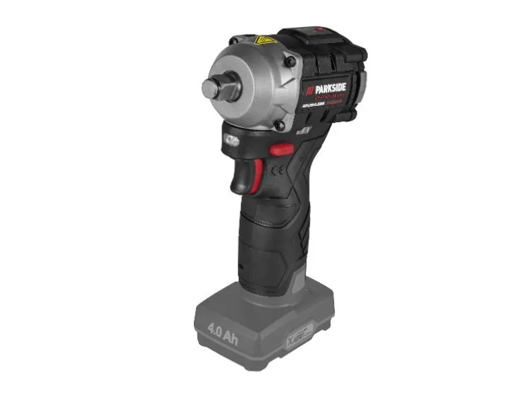 Accu-slagmoersleutel 1/2" 12 V zonder accu en lader