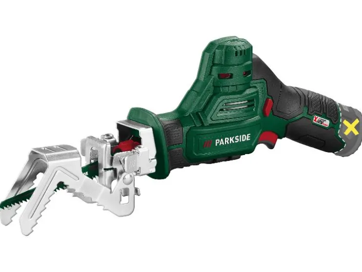 Accu-takkenzaag 12 V zonder accu en lader